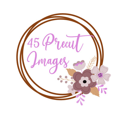 45 Precut Alpha 1" Cabochon Images
