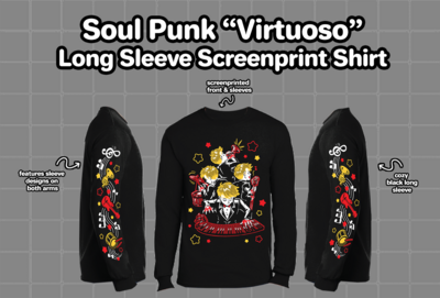 Soul Punk "Virtuoso" Long Sleeve Shirt
