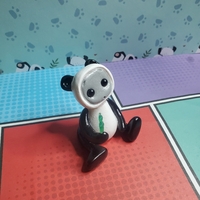 Panda Pal Robot Resin Figure - Thumbnail 1