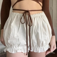 White Bloomer Shorts  - Thumbnail 5