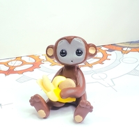 Robot in a monkey costume resin figurine desk robot decor, nursery decor - Thumbnail 1