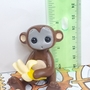 Robot in a monkey costume resin figurine desk robot decor, nursery decor-4