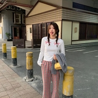 Bow Knit Long Sleeve Shirt  - Thumbnail 4