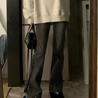 Cat Round Neck Sweater  - Thumbnail 6