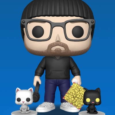 Gag gift signed jacob eiseman funko pop "pop! yourself" + video recording