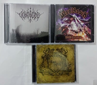 GOLOLEDZ, WARHAWK  and BLACK OATH Cds
