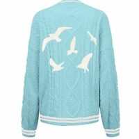 New seagull college cardigan sweater - Thumbnail 3