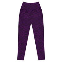 Purpinol Leggings with pockets - Thumbnail 2