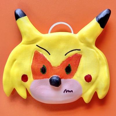 3D Printed Angry Sonichu Medallion To Mr Smith