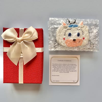 3d printed angelica rosechu medallion