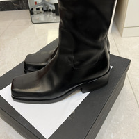 Cowhide square toe genuine leather thick heel Martin boots retro knight short boots - Thumbnail 8