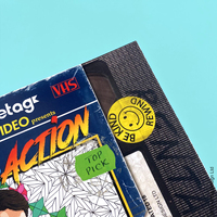 80's Action Movie Adult Colouring Book - Thumbnail 1