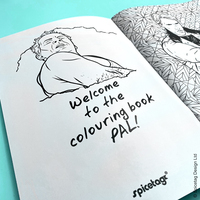 80's Action Movie Adult Colouring Book - Thumbnail 3