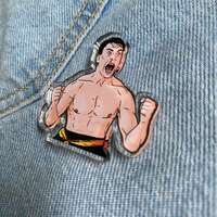 JCVD Pin Badge - Thumbnail 1