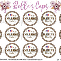 30 Precut Military 1" Cabochon Images - Thumbnail 3