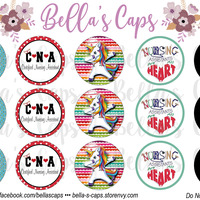 15 Precut Healthcare Professions 1" Cabochon Images - Thumbnail 2