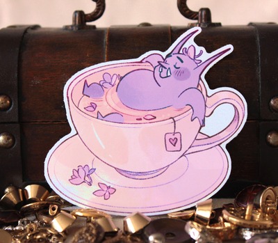 Milky Tea Goblin Sticker