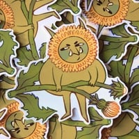 Dandelion Goblin Sticker - Thumbnail 1