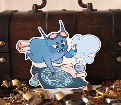 Alchemist Goblin Sticker