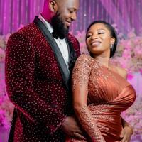 Plus Size One Shoulder Mermaid Prom Dresses Lace Beaded High Split Evening Formal Dress - Thumbnail 4