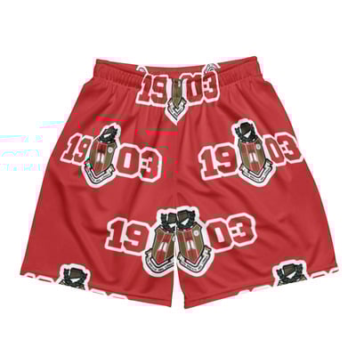 1903 shorts - red