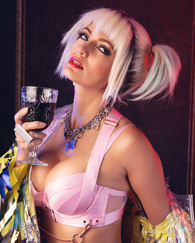 Harley Quinn Birds of Prey Lingerie Photo 8 X 10