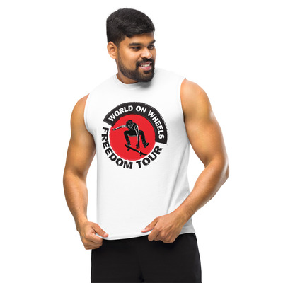 World On Wheels Freedom Tour Athletic Shirt