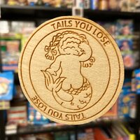 Garbage Patch Double Sided Wooden Token - Thumbnail 2