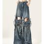 Jeans women's fashion y2k pants-1
