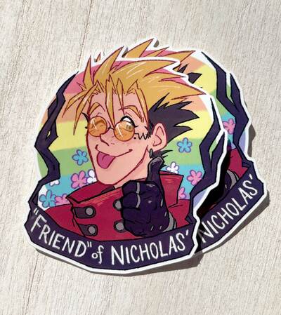 Friend of Nicholas' Sticker