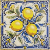 Lemons Cross Stitch Pattern - Thumbnail 1