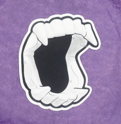 Vampire Teeth Stickers