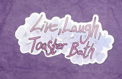 Live Laugh Sticker