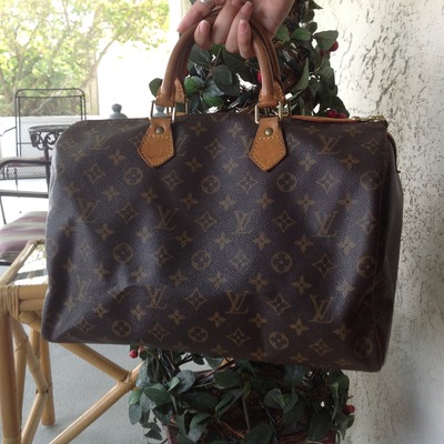 100% authentic louis vuitton speedy 35