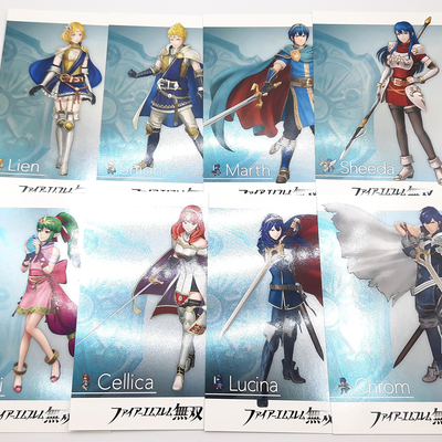 Fire emblem warriors postcards