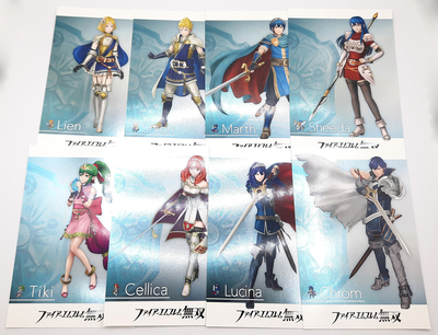 Fire Emblem Warriors postcards