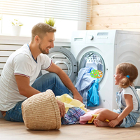 4PCS/Set Pet Hair Remover for Laundry Non-Toxic Reusable with Remove Hair from Dogs and Cats on Clothes - Thumbnail 2