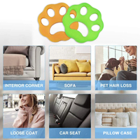 4PCS/Set Pet Hair Remover for Laundry Non-Toxic Reusable with Remove Hair from Dogs and Cats on Clothes - Thumbnail 7