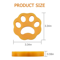4PCS/Set Pet Hair Remover for Laundry Non-Toxic Reusable with Remove Hair from Dogs and Cats on Clothes - Thumbnail 8
