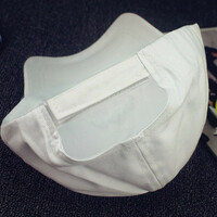 Harajuku style hat embroidered Okay baseball cap - Thumbnail 2