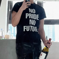 Free Shipping-NO PRIDE NO FUTURE TEE - Thumbnail 1