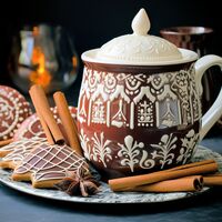 Hot Chocolate Cross Stitch Pattern - Thumbnail 2