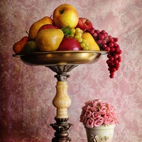 Fruit And Flowers Cross Stitch Pattern - Thumbnail 2