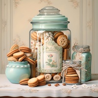 Cookie Jar Cross Stitch Pattern - Thumbnail 2