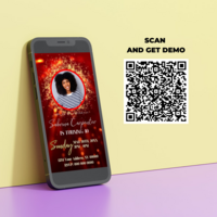 Disney Frozen Birthday Invitation, Princess Elsa E-Invite Birthday Invitation Canva Editable - Thumbnail 5