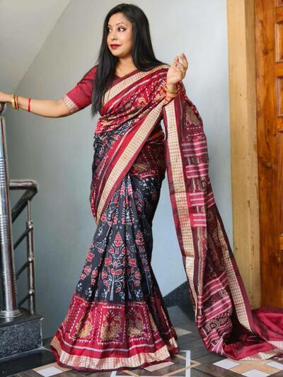 Sambalpuri silk Saree 