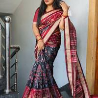 Sambalpuri silk Saree  - Thumbnail 1