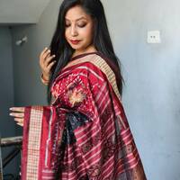 Sambalpuri silk Saree  - Thumbnail 2