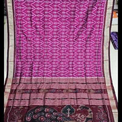 Sambalpuri silk saree sambalpuri silk pata saree wedding and festival party wear silk saree
