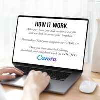 Rocky Paw Patrol Birthday Invitation, Rocky Paw Patrol E-Invite Birthday Invitation Canva Editable - Thumbnail 4